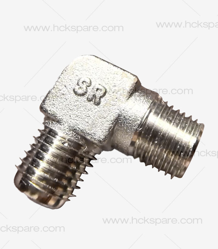 oil-free compressor elbow